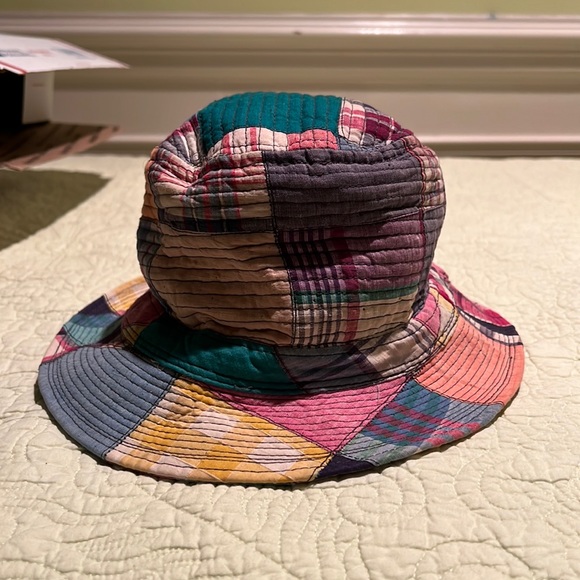 L.L. Bean Accessories Vintage Ll Bean Bucket Hat Plaid Patchwork Pattern Poshmark